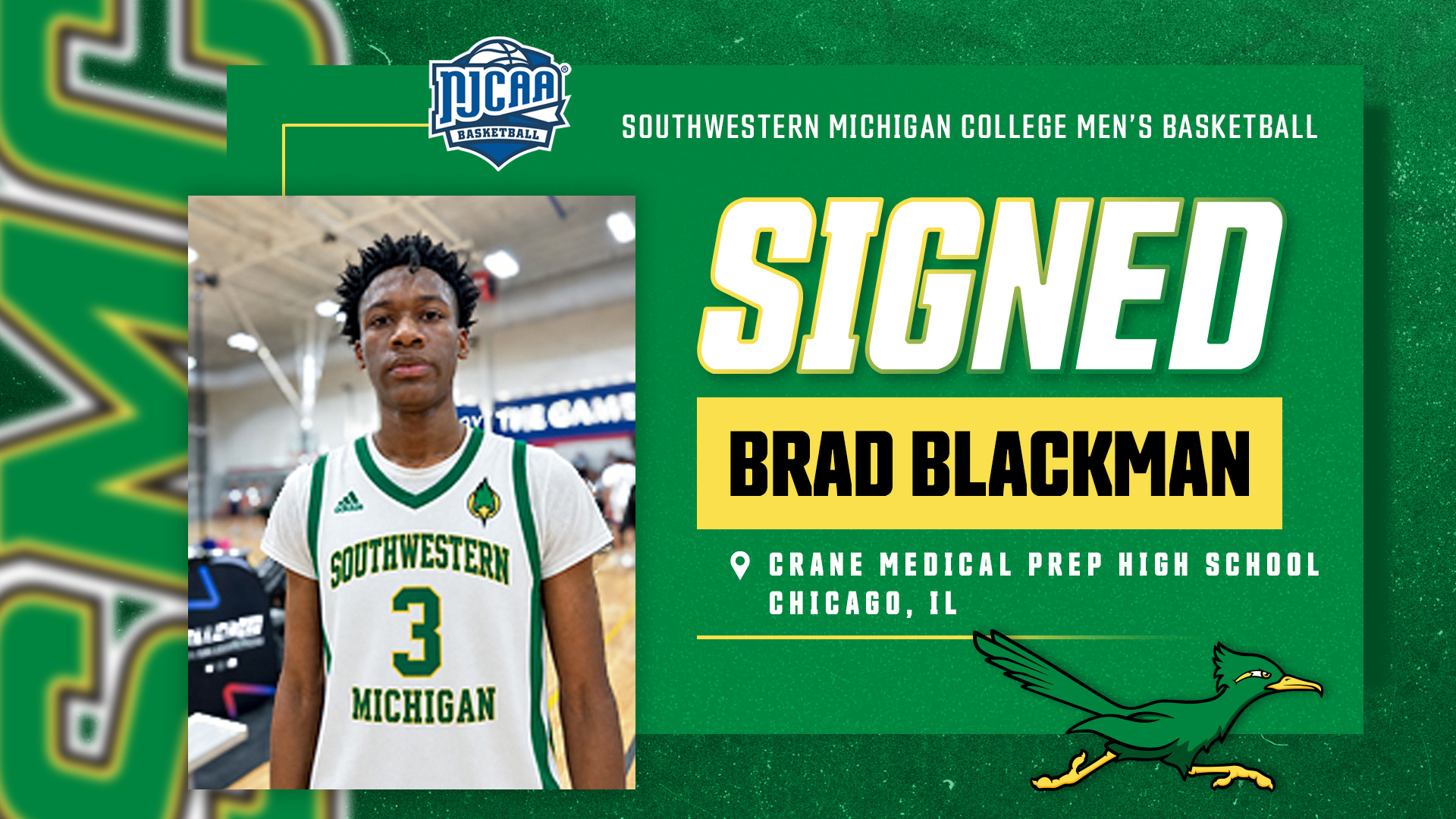 Brad Blackman to Play for SMC