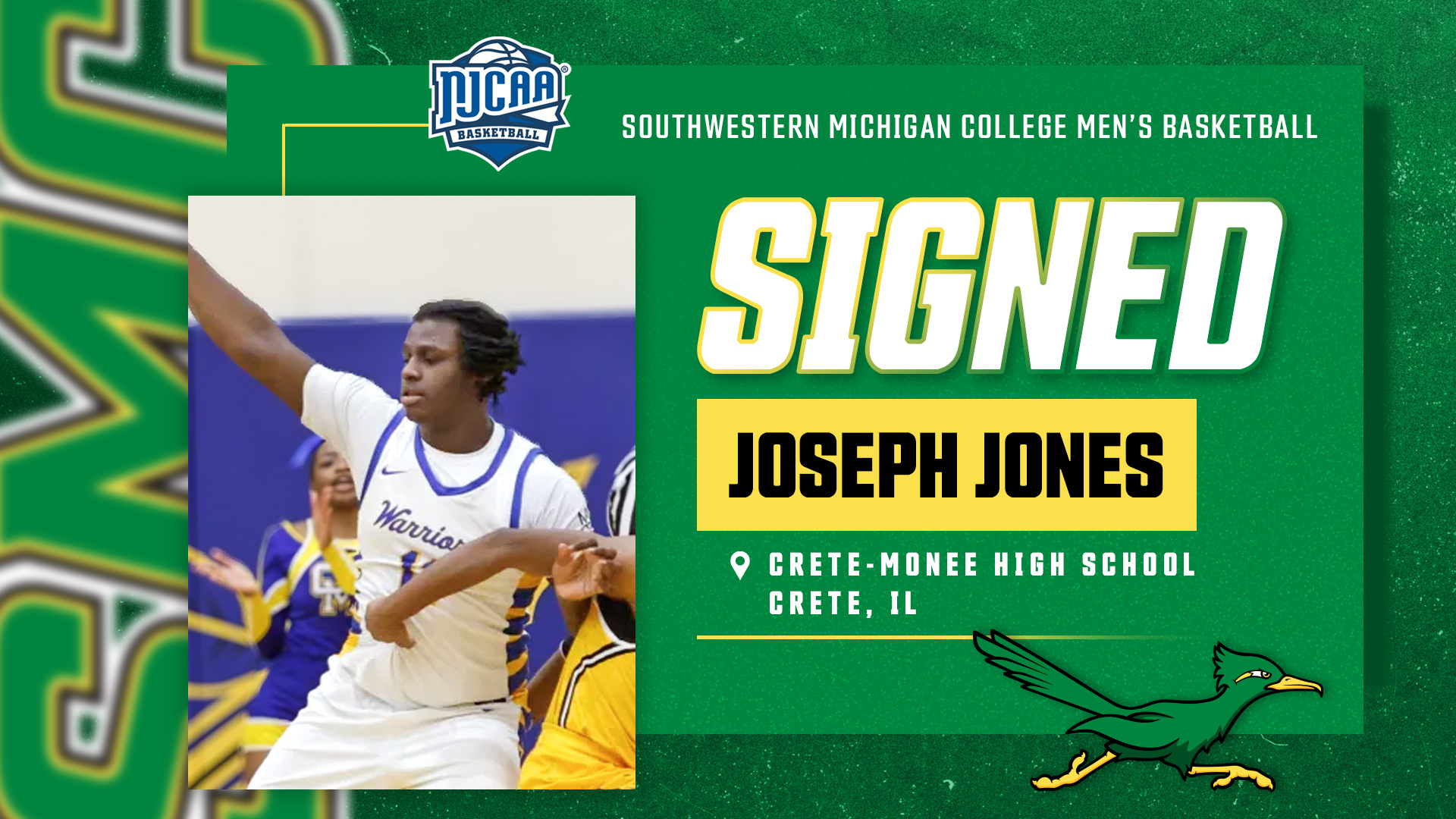 Joseph Jones Signs with SMC for Basketball