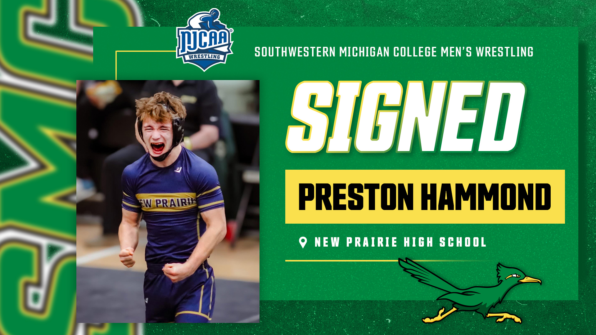 Preston Hammond Now a Roadrunner