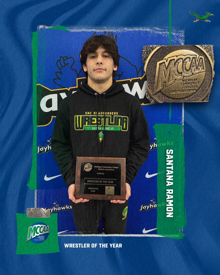 Santana Ramon is MCCAA Wrestler of the Year