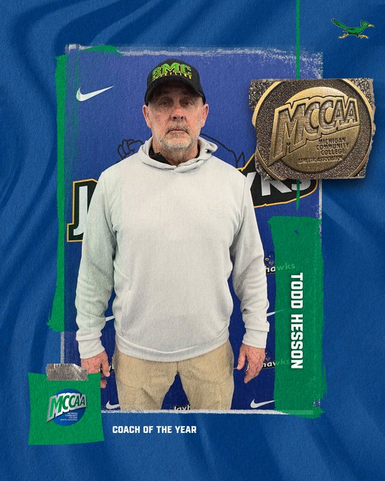 Roadrunners' Hesson Named MCCAA Coach of the Year