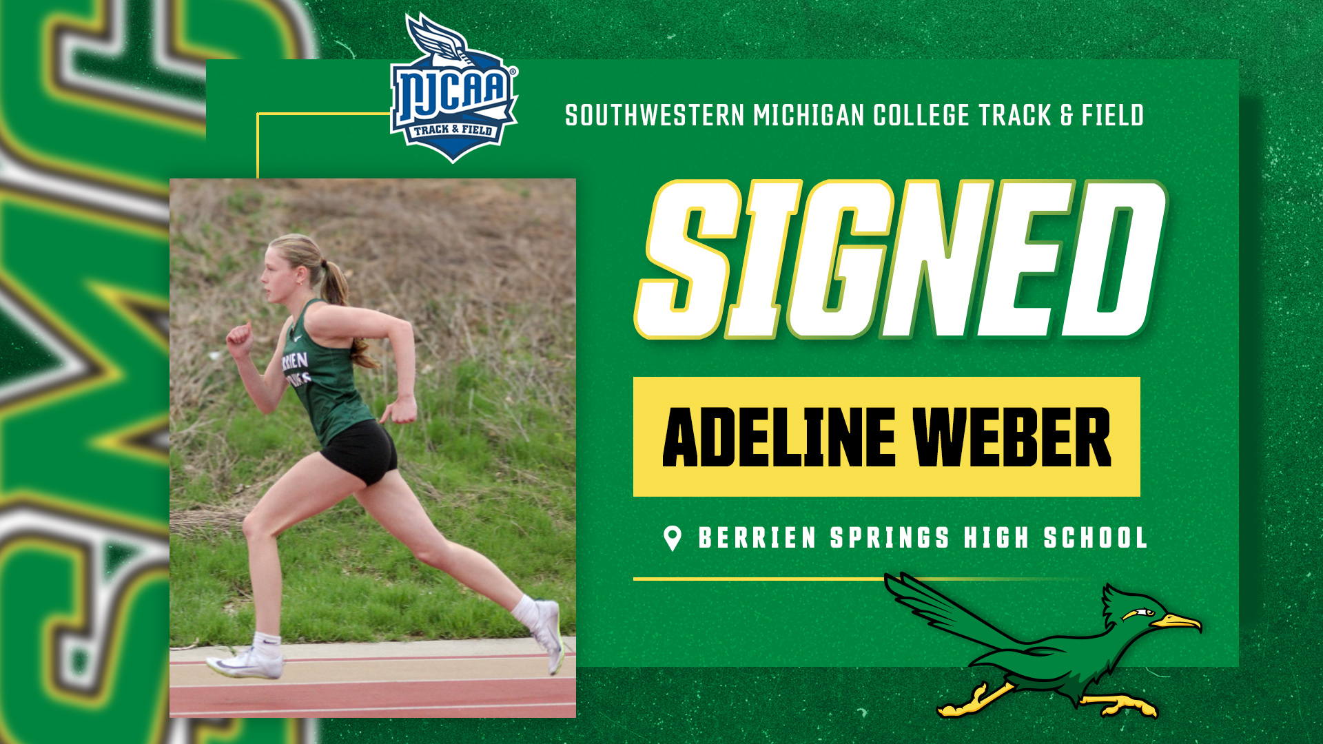Adeline Weber to Run Track for SMC