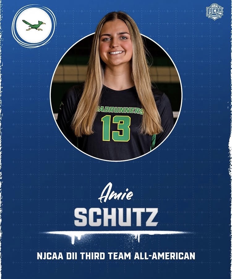 Amie Schutz Named NJCAA All-American