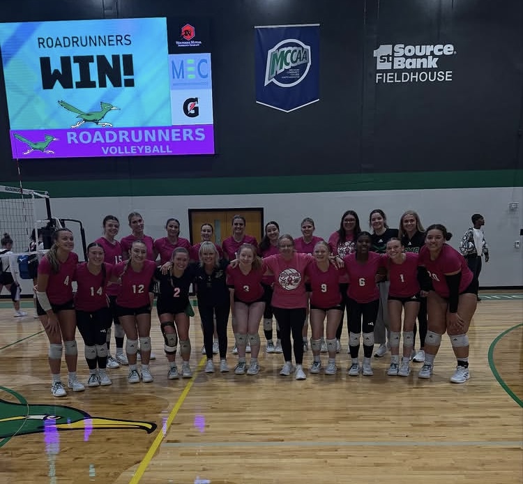 VB Sweeps Lansing to Grab Share of Conference Crown