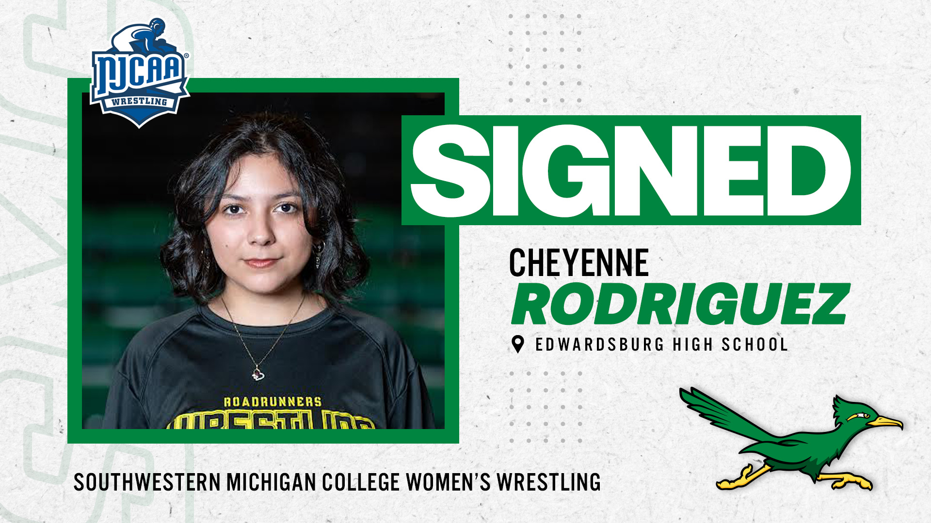 Cheynne Rodriguez Signs to Wrestle with SMC